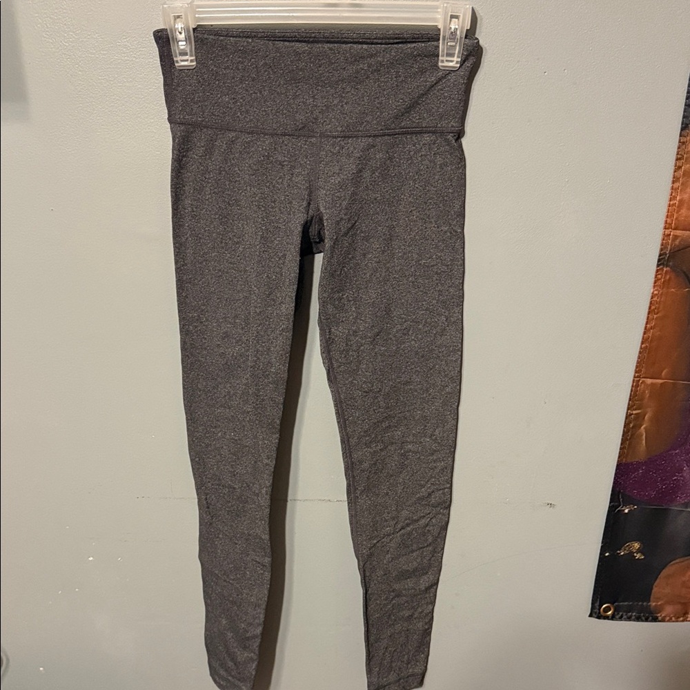 Gray women halara legging